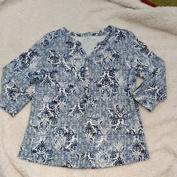 Studio Works Tops - Studio Works Quarter Length Top Size M